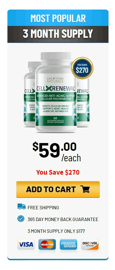 CellXRenewal - 3 Bottles